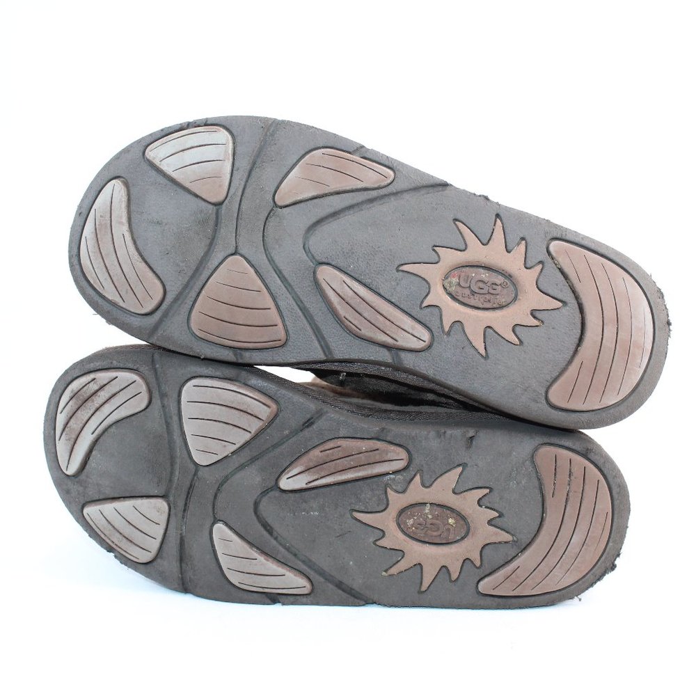 UGG Australia  Side Zip Med Brown Half Calf Boots #136 - Picture 8 of 10